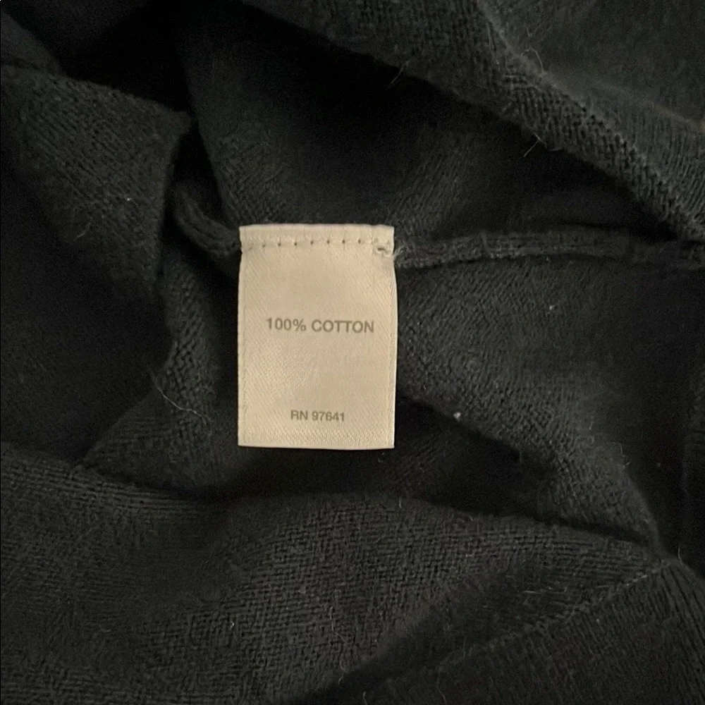 J. Jill 100% Cotton Long Line Duster Navy Blue Cardigan - Size L